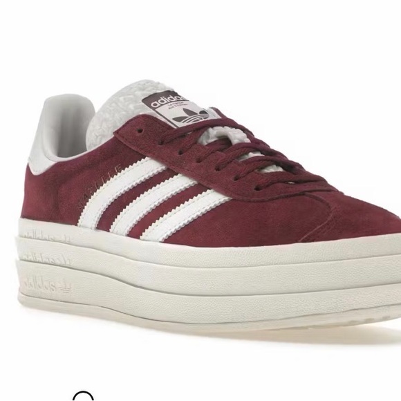 adidas Shoes - adidas Gazelle Bold women’s Platform ✨Burgundy✨Sz. 8.5.